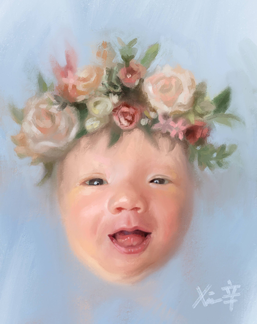Luca in the sky, digital